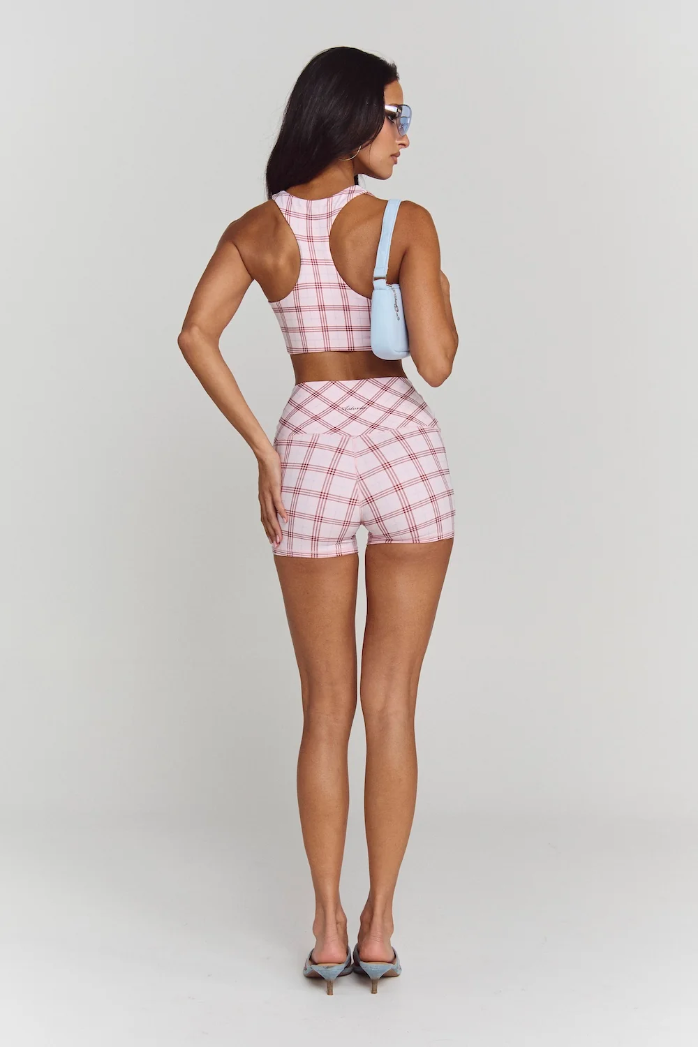 Astoria Airvíve Autograph Sports Bra - Princess Pink Plaid - Image 6