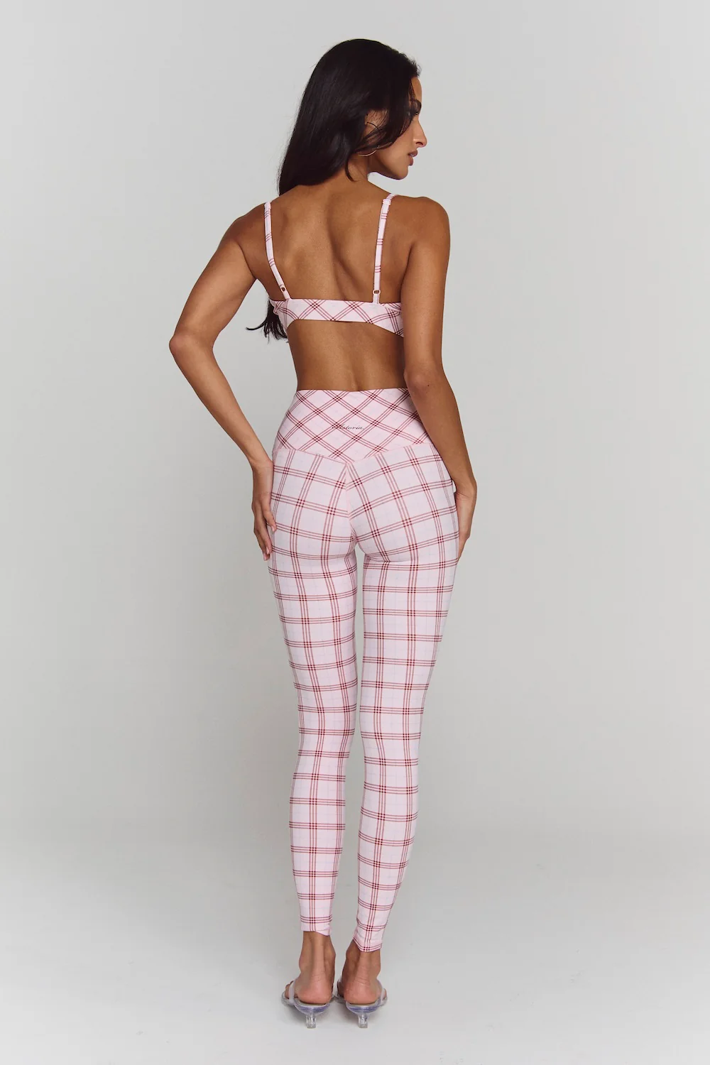 Astoria Airvíve Icon Sports Bra - Princess Pink Plaid - Image 6