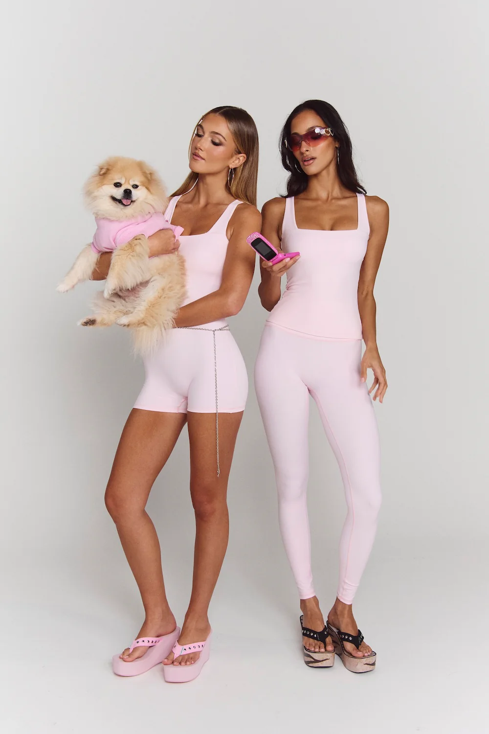 Astoria Airvíve Square Neck Micro Onesie - Angel Pink - Image 7
