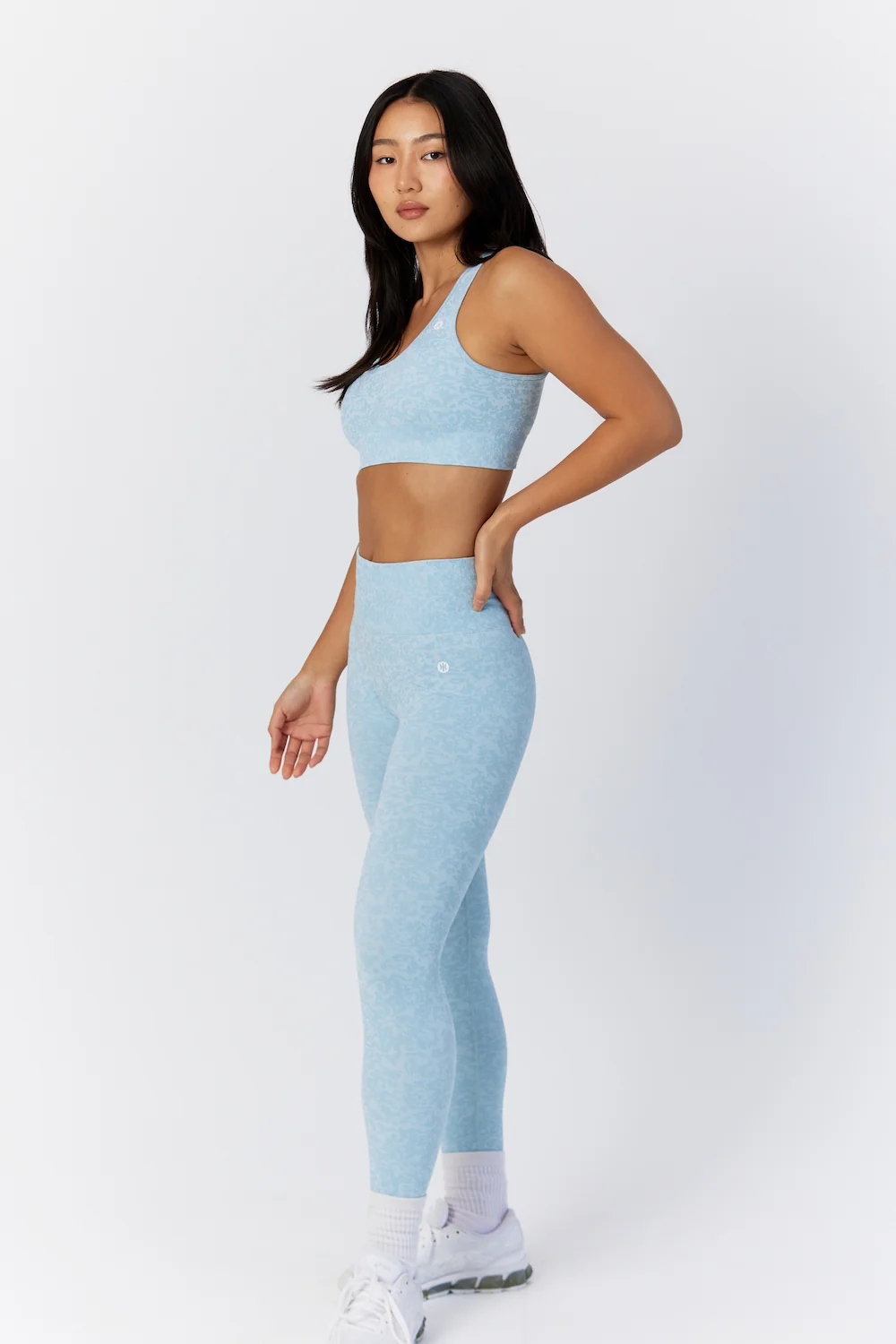 Astoria RISE Seamless Legging - Baby Blue - Image 2