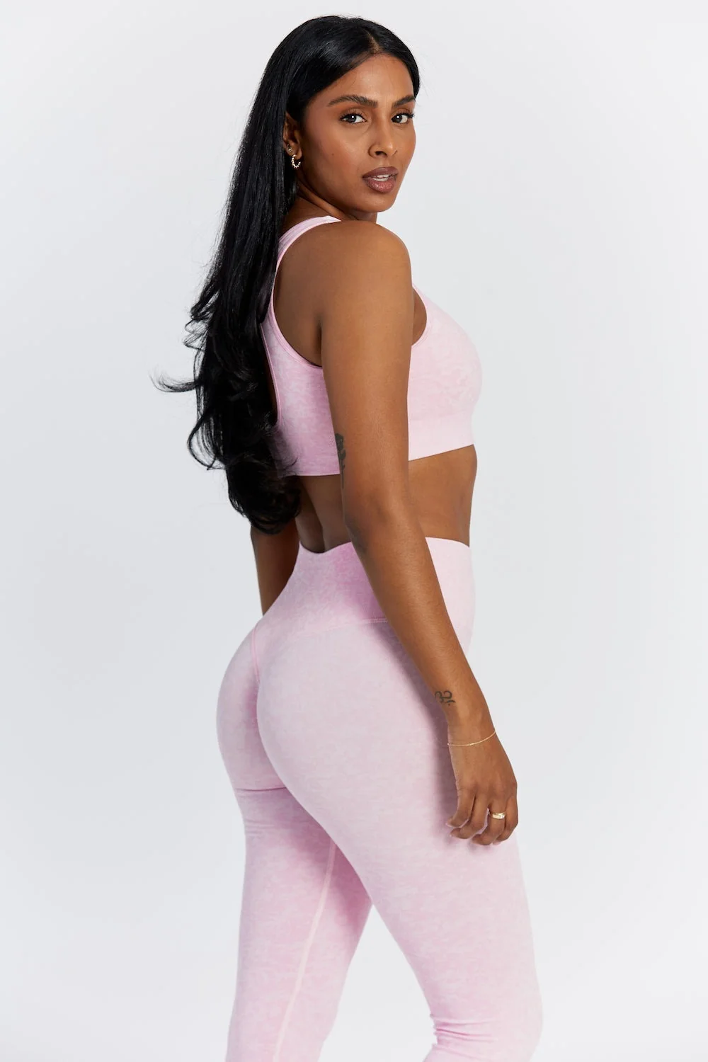 Astoria RISE Seamless Legging - Baby Pink - Image 2