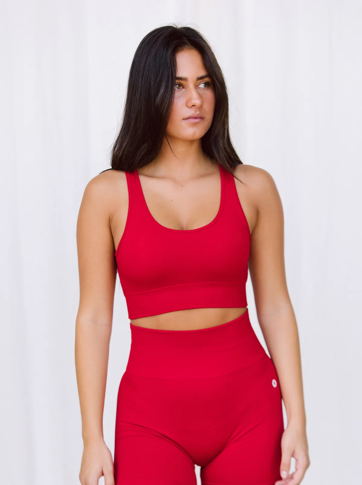 Astoria VELOCITY Seamless Sports Crop - Cherry - Image 2